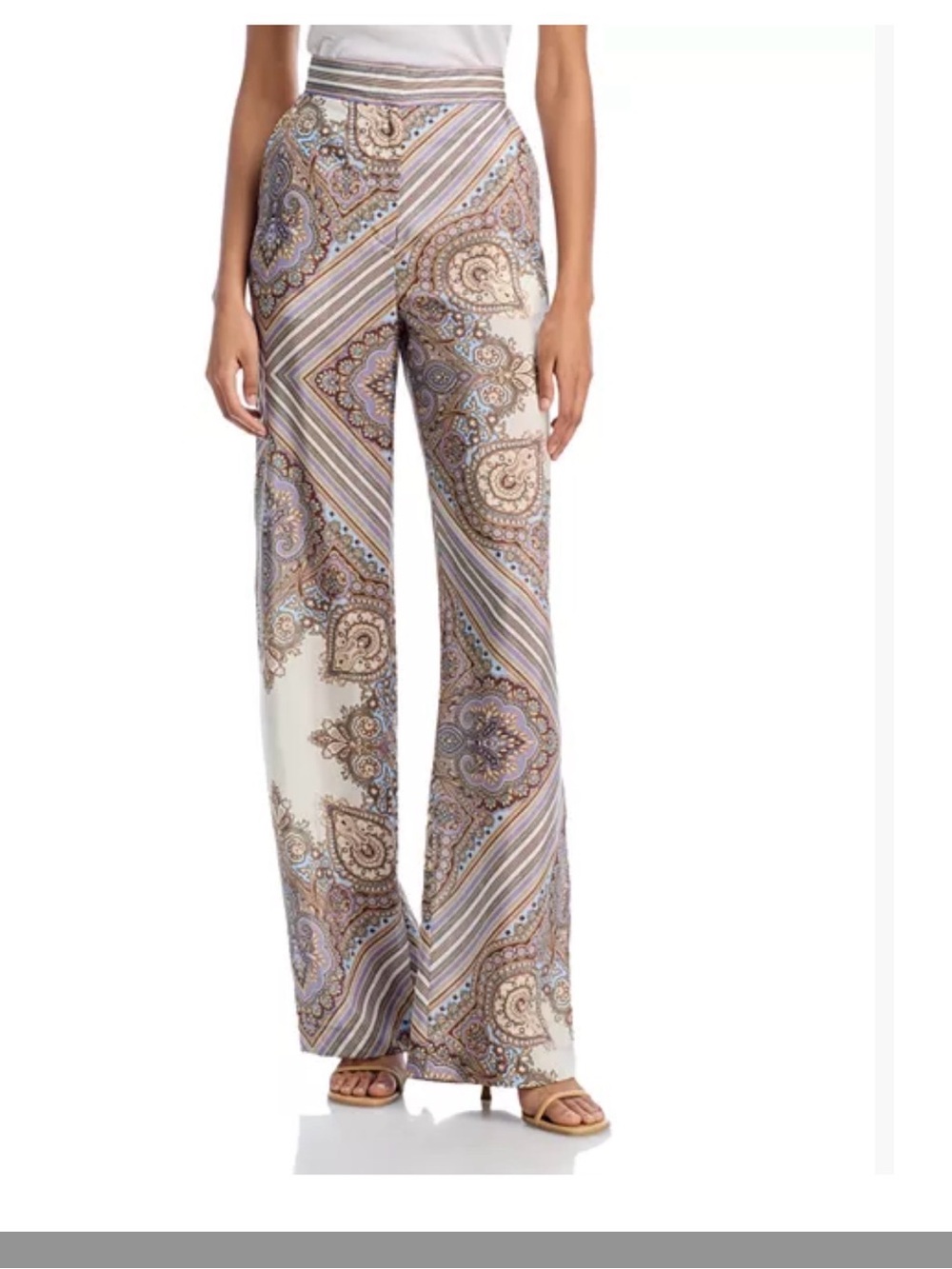 Veronica Beard Grigore Silk Pants - size 6